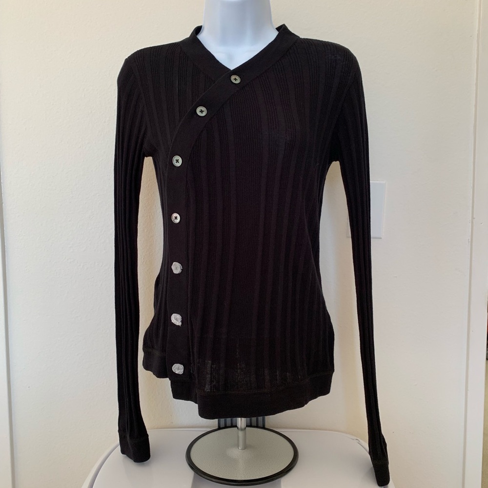 alexanderwang. t Deconstructed Placket Top